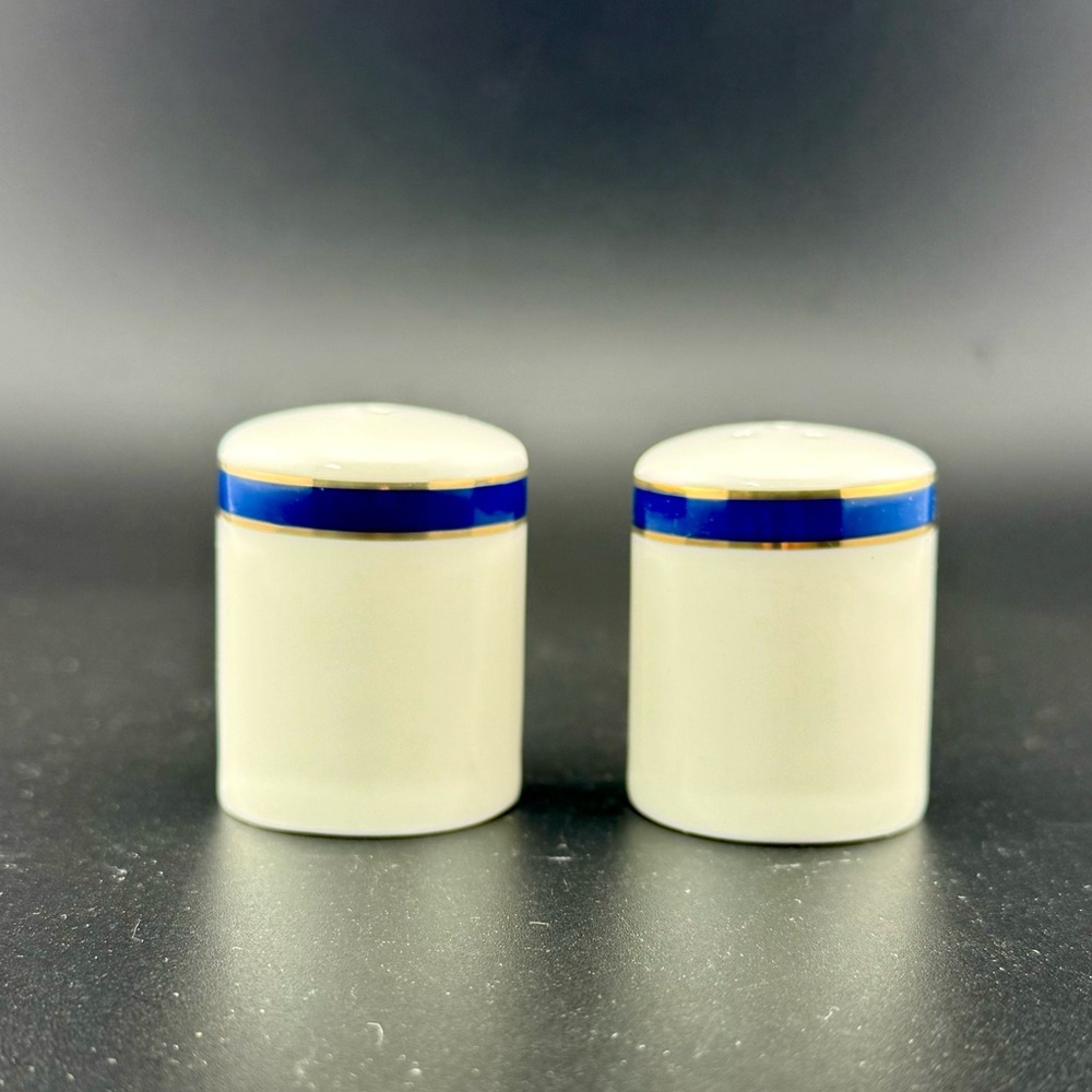 Vintage US Airways First Class Individual Salt and Pepper Shakers